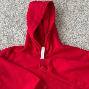 ALO Yoga Red Pullover Hoodie